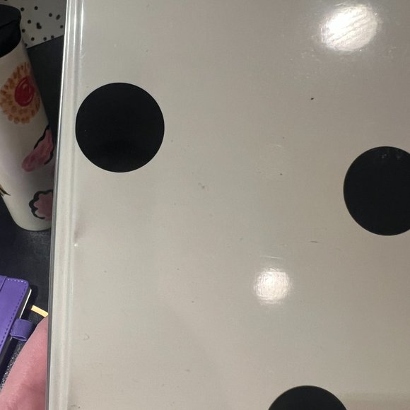 kate spade All In Good Taste Deco Dot Gift Storage Tin With Cookie Cutters *READ - Picture 10 of 14